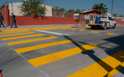 Marcaje horizontal en escuelas: